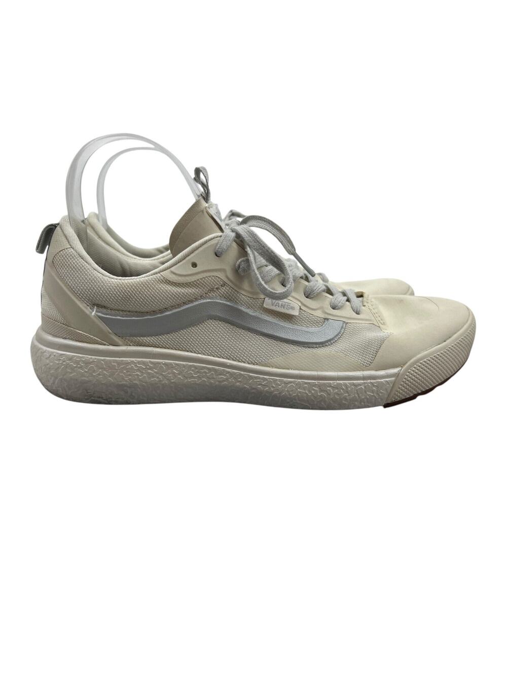Vans Womens 9 Shoe Ivory Ultracush Exo Low Top Lightweight Skateboarding Sneaker
